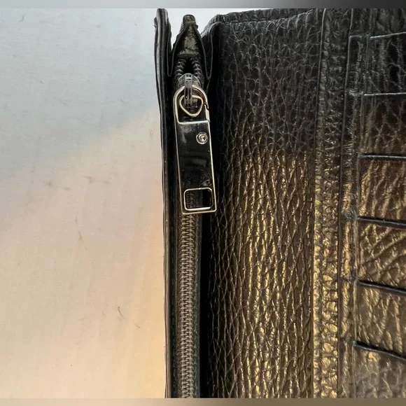 Gucci pebble leather, long wallet‎ - Picture 6 of 13